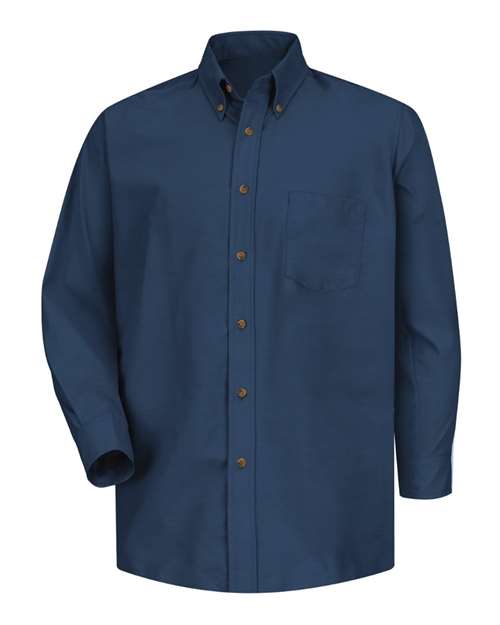 Red Kap Men's Poplin Dress Shirt - SP90