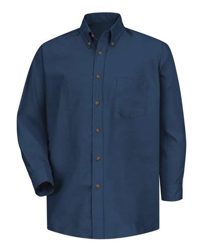 Red Kap Men's Poplin Dress Shirt - SP90