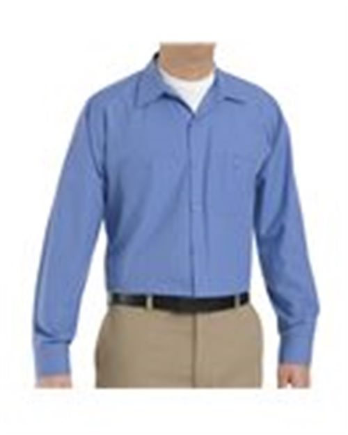 Red Kap Men's Tall Broadcloth Shirt - SB12T