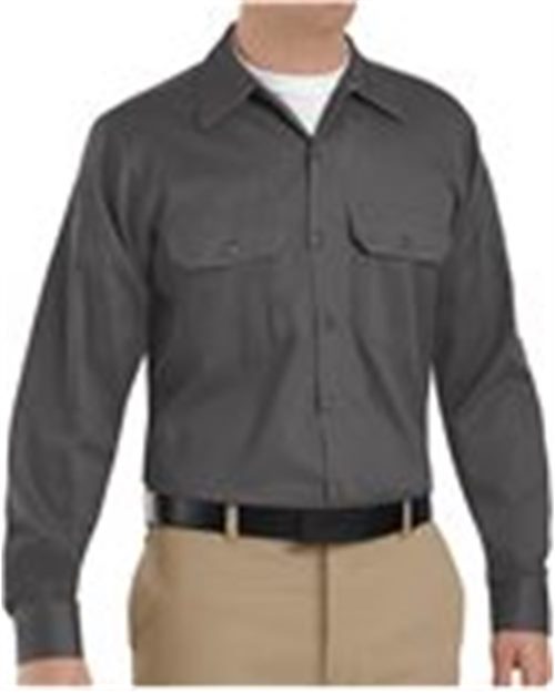 Red Kap Men's Tall Deluxe Heavyweight Cotton Shirt - SC70T