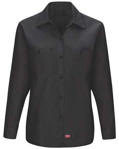 Red Kap Women's Long Sleeve Mimix Work Shirt - SX11