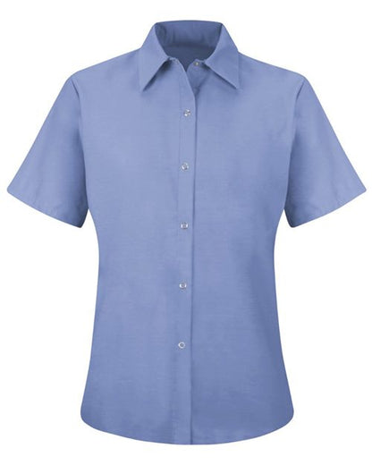 Red Kap Women's Short Sleeve Specialized Pocketless Work Shirt - SP25