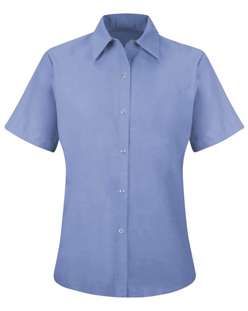 Red Kap Women's Short Sleeve Specialized Pocketless Work Shirt - SP25