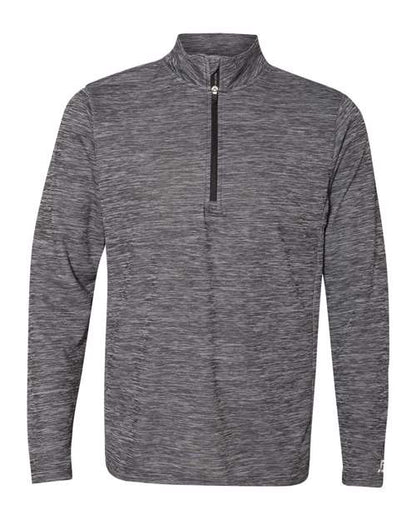 Russell Athletic - Men's Striated Quarter-Zip Pullover - QZ7EAM