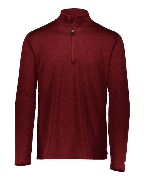 Russell Athletic - Men's Striated Quarter-Zip Pullover - QZ7EAM