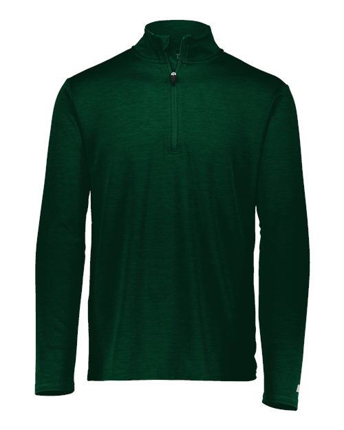 Russell Athletic - Men's Striated Quarter-Zip Pullover - QZ7EAM