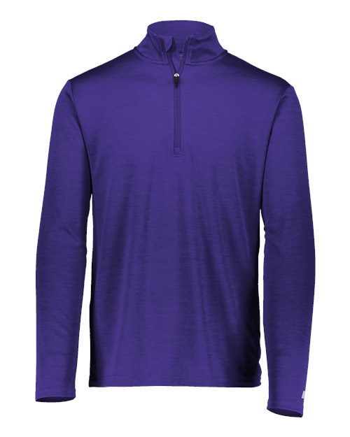 Russell Athletic - Men's Striated Quarter-Zip Pullover - QZ7EAM