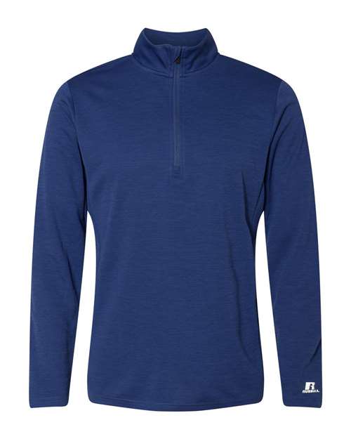 Russell Athletic - Men's Striated Quarter-Zip Pullover - QZ7EAM