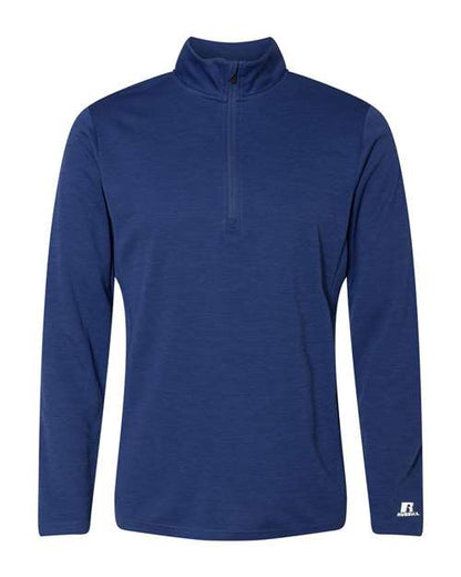 Russell Athletic - Men's Striated Quarter-Zip Pullover - QZ7EAM