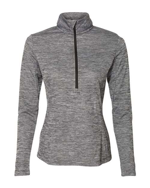 Russell Athletic - Women's Striated Quarter-Zip Pullover - QZ7EAX