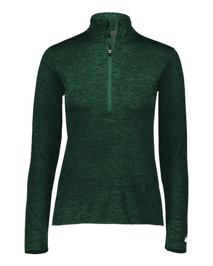 Russell Athletic - Women's Striated Quarter-Zip Pullover - QZ7EAX