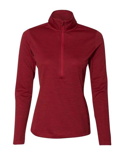 Russell Athletic - Women's Striated Quarter-Zip Pullover - QZ7EAX