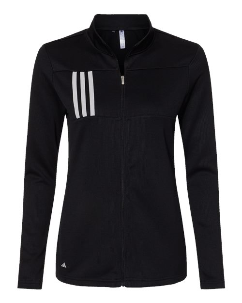 Adidas Women's 3-Stripes Double Knit Full-Zip Jacket - A483