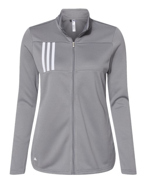 Adidas Women's 3-Stripes Double Knit Full-Zip Jacket - A483