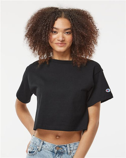 Champion Women's Heritage Jersey Crop T-Shirt - T453W