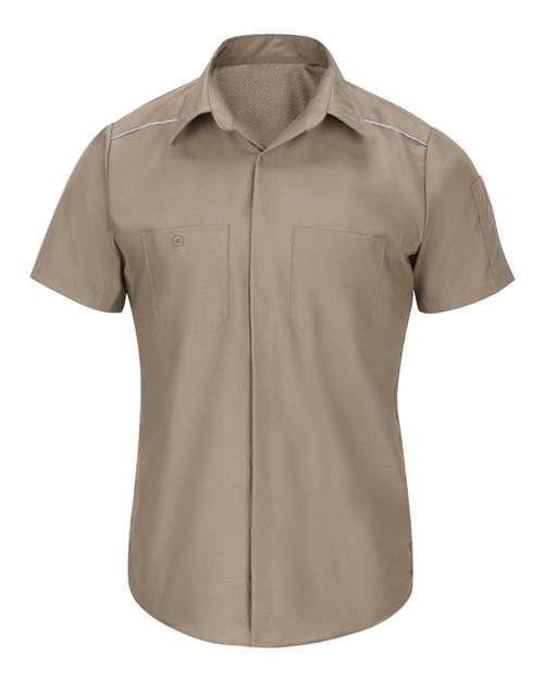 Red Kap Men's Short Sleeve Pro Airflow Work Shirt - SP4A