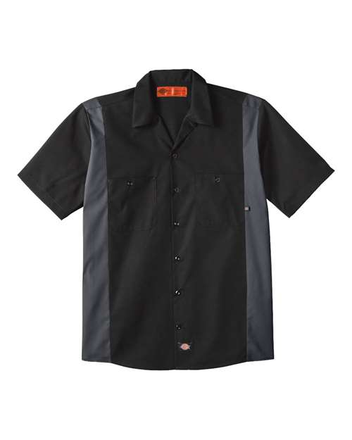 Dickies Men's Industrial Colorblocked Short Sleeve Shirt - LS524