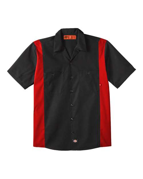 Dickies Men's Industrial Colorblocked Short Sleeve Shirt - LS524
