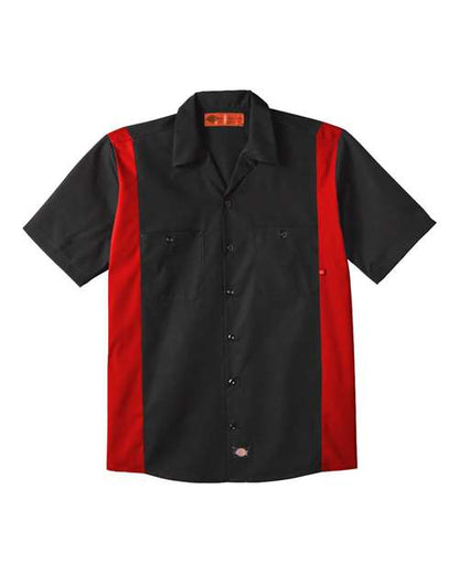 Dickies Men's Industrial Colorblocked Short Sleeve Shirt - LS524