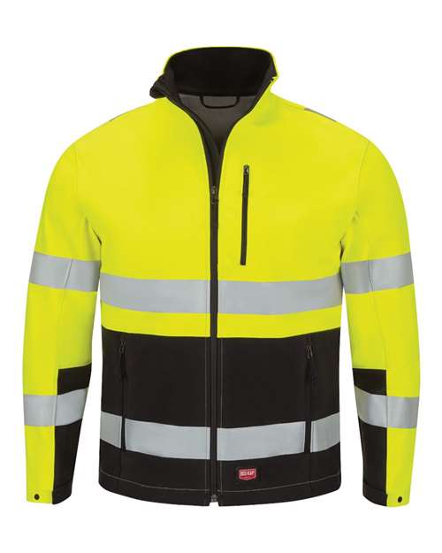 Red Kap Men's Hi-Visibility Soft Shell Jacket - JY34