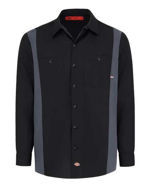 Dickies Men's Industrial Colorblocked Long Sleeve Shirt - 5524
