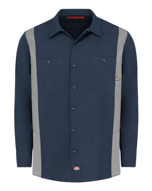 Dickies Men's Tall Industrial Colorblocked Long Sleeve Shirt - 5524T