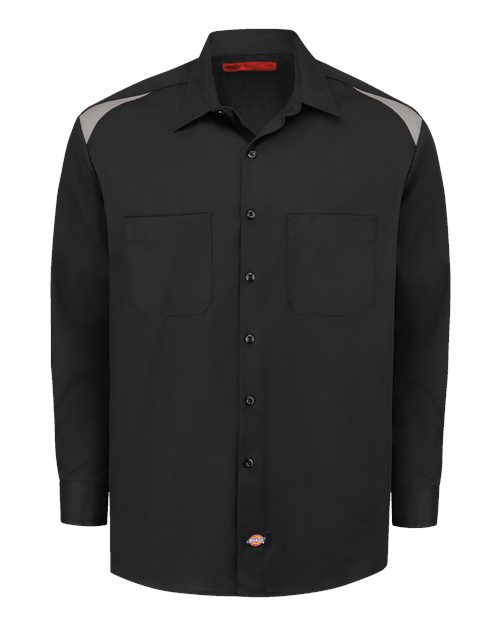 Dickies Men's Tall Long Sleeve Performance Team Shirt - 6605T
