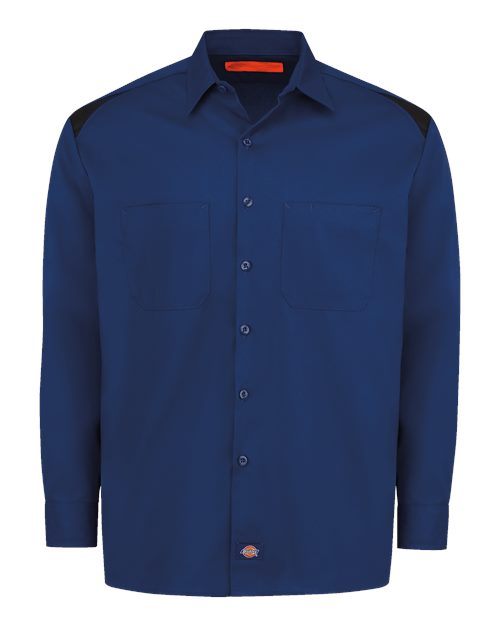 Dickies Men's Tall Long Sleeve Performance Team Shirt - 6605T