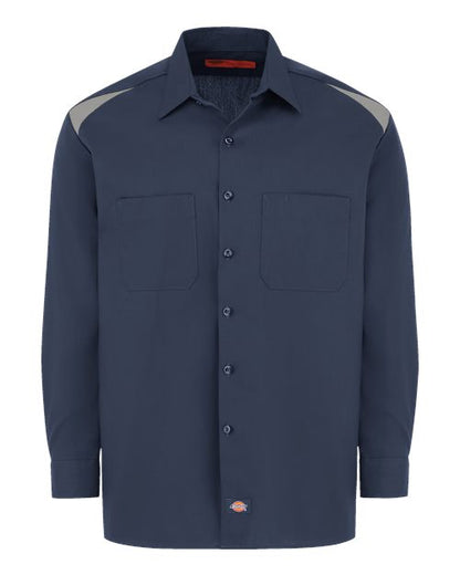 Dickies Men's Tall Long Sleeve Performance Team Shirt - 6605T