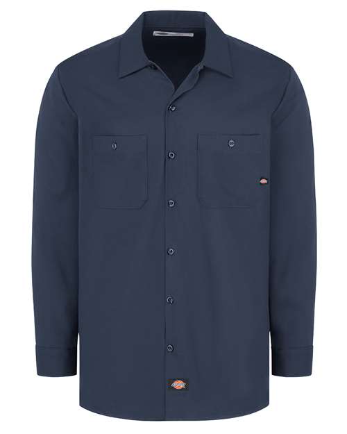 Dickies Men's Industrial Cotton Long Sleeve Work Shirt - L307