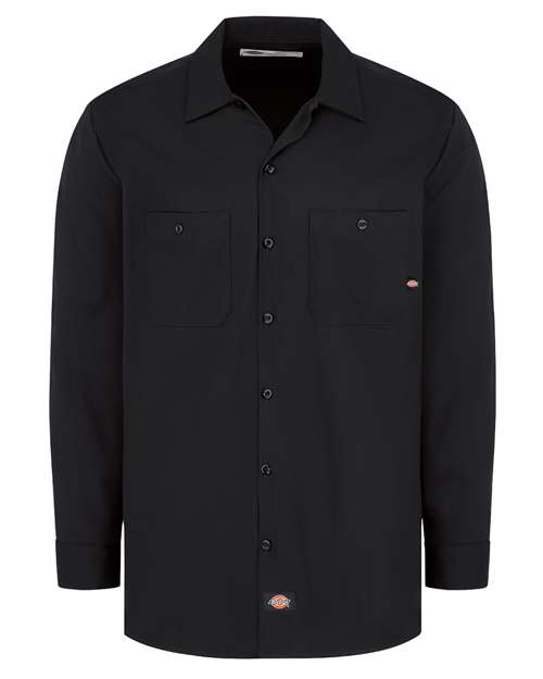 Dickies Men's Tall Industrial Cotton Long Sleeve Work Shirt - L307T