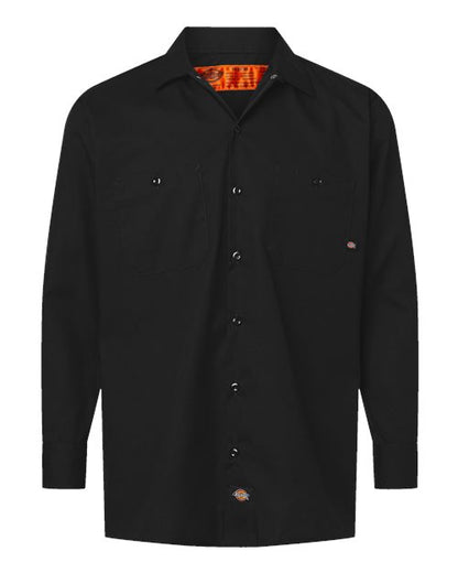 Dickies Men's Tall Industrial Long Sleeve Work Shirt - L535T