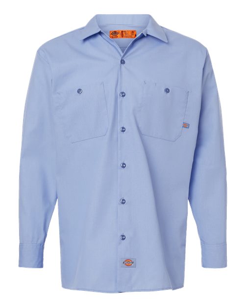 Dickies Men's Tall Industrial Long Sleeve Work Shirt - L535T