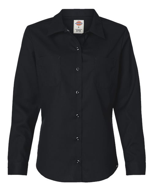 Dickies Women's Long Sleeve Industrial Work Shirt - L5350