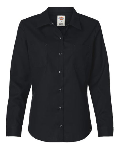 Dickies Women's Long Sleeve Industrial Work Shirt - L5350