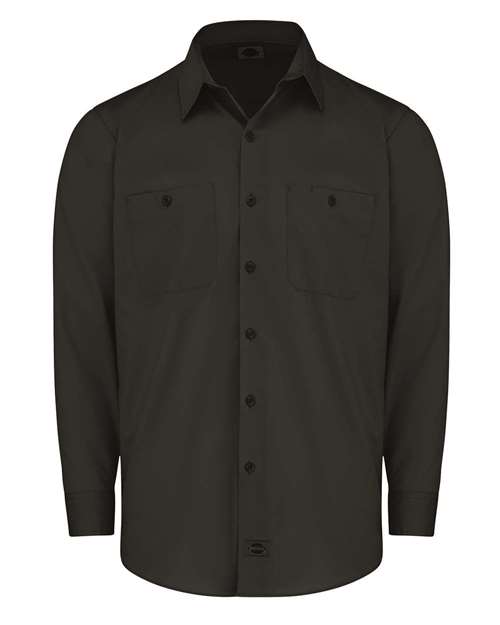 Dickies Men's Tall Industrial Worktech Ventilated Long Sleeve Work Shirt - LL51T