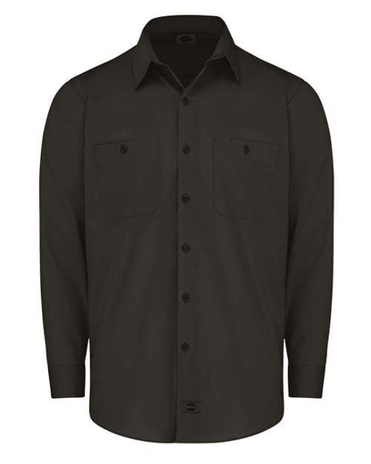 Dickies Men's Tall Industrial Worktech Ventilated Long Sleeve Work Shirt - LL51T