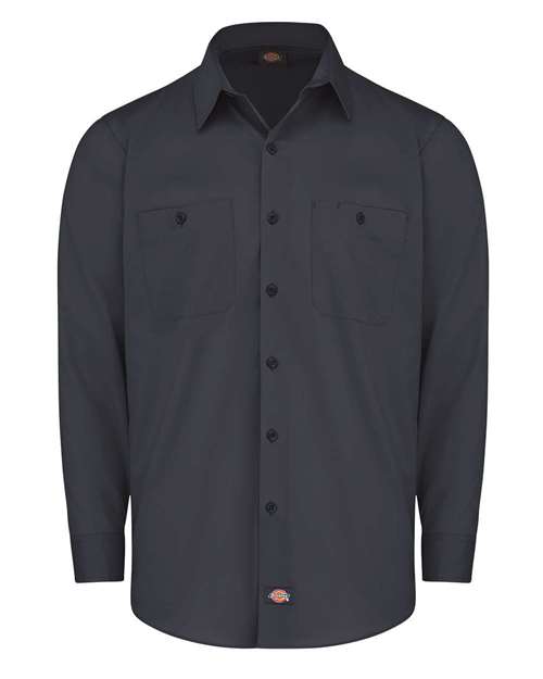 Dickies Men's Tall Industrial Worktech Ventilated Long Sleeve Work Shirt - LL51T