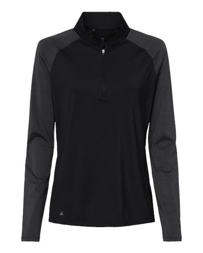 Adidas Women's Ultimate365 Lightweight Raglan Quarter-Zip Pullover - A521