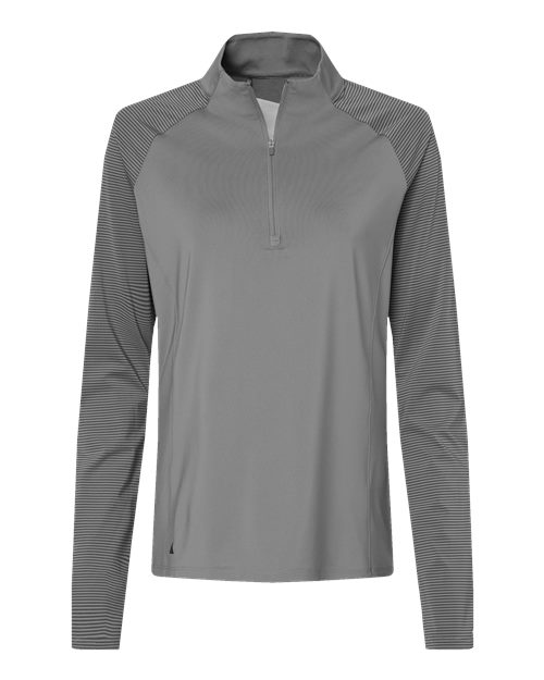 Adidas Women's Ultimate365 Lightweight Raglan Quarter-Zip Pullover - A521