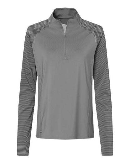 Adidas Women's Ultimate365 Lightweight Raglan Quarter-Zip Pullover - A521