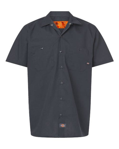 Dickies Men's Industrial Short Sleeve Work Shirt - S535