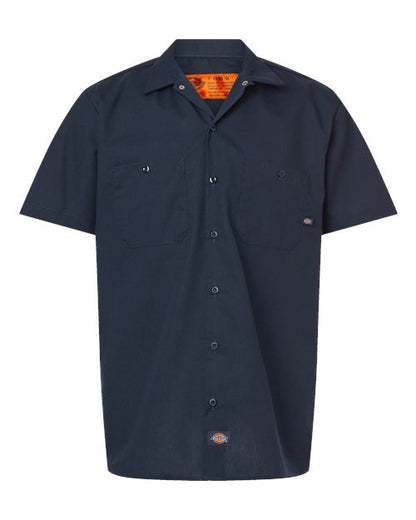 Dickies Men's Industrial Short Sleeve Work Shirt - S535
