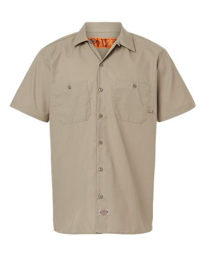 Dickies Men's Industrial Short Sleeve Work Shirt - S535