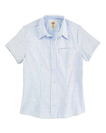 Dickies Women's Short Sleeve Stretch Oxford Shirt - S254