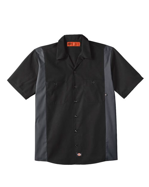 Dickies Men's Tall Industrial Colorblocked Short Sleeve Shirt - LS524T