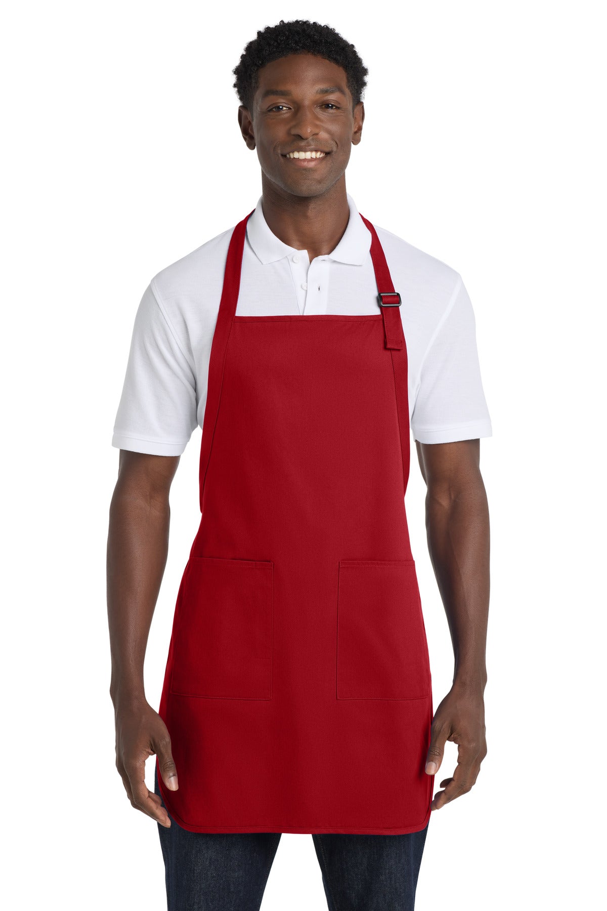 Port Authority Full-Length Apron with Pockets.  A500