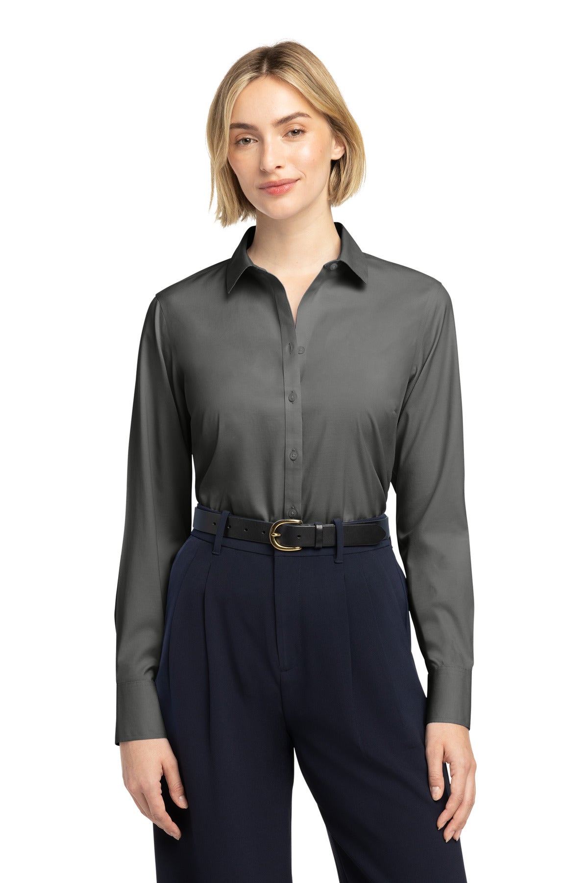 Brooks Brothers Women's Wrinkle-Free Stretch Pinpoint Shirt BB18001