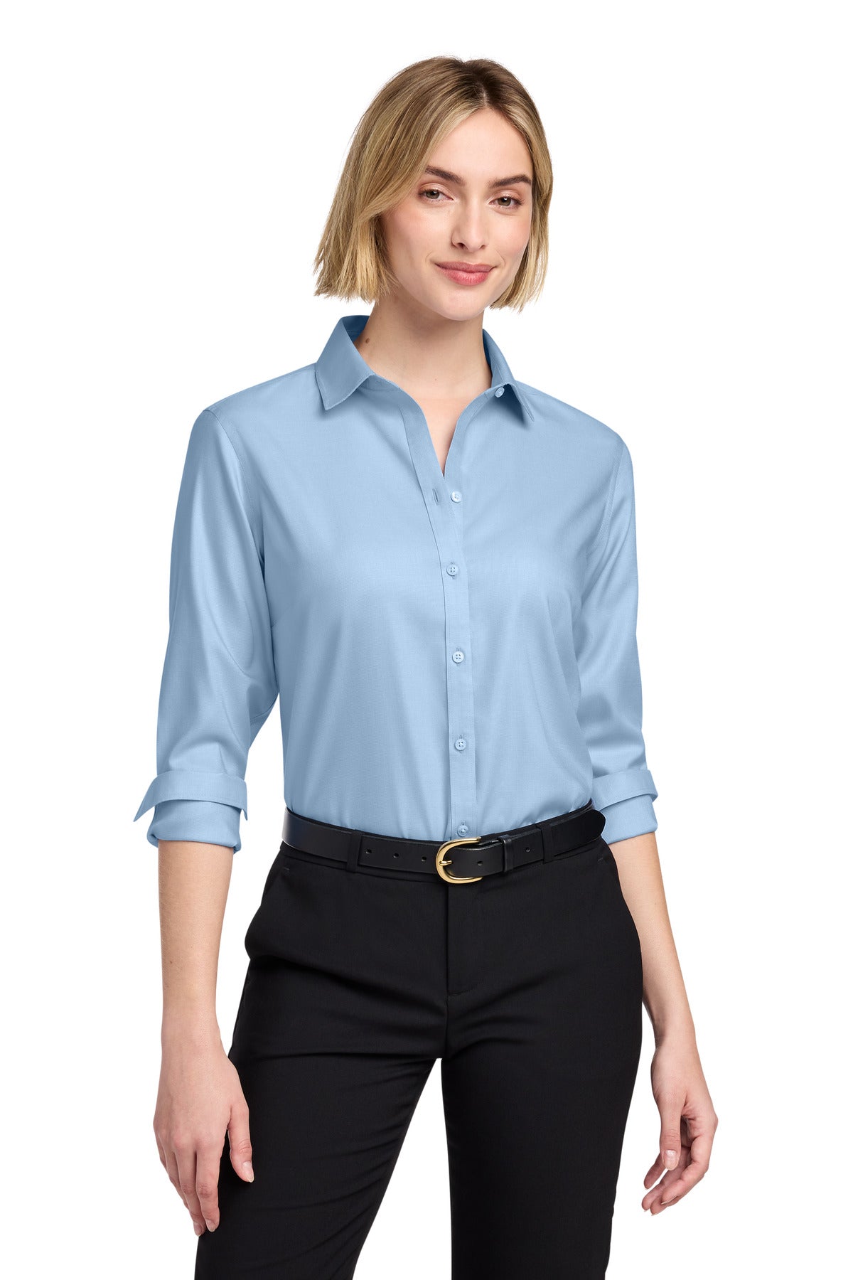 Brooks Brothers Women's Wrinkle-Free Stretch Nailhead Shirt BB18003