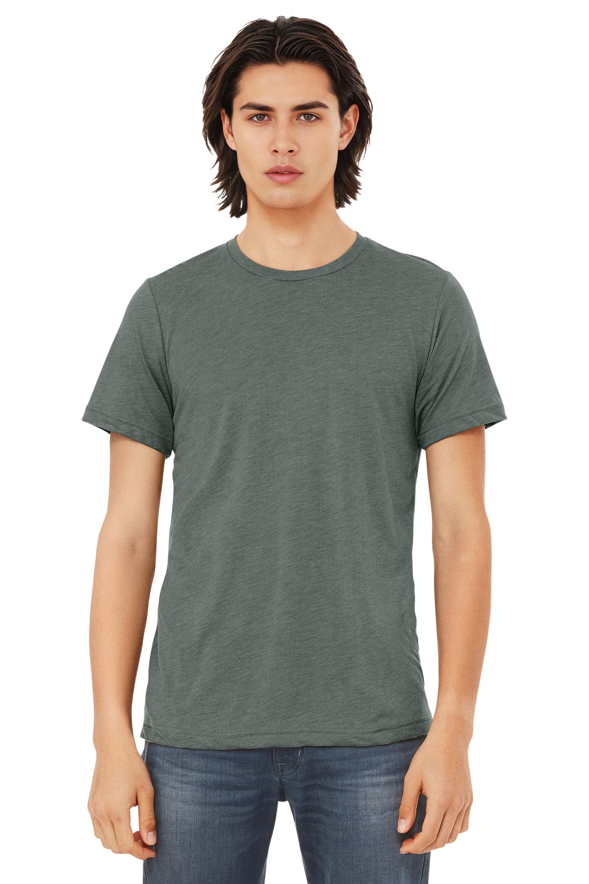 BELLA+CANVAS  Unisex Triblend Short Sleeve Tee. BC3413